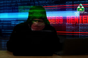 ملثم “سايبر طوفان الأقصى” يعلن اختراق وزارة الدفاع الإسرائيلية