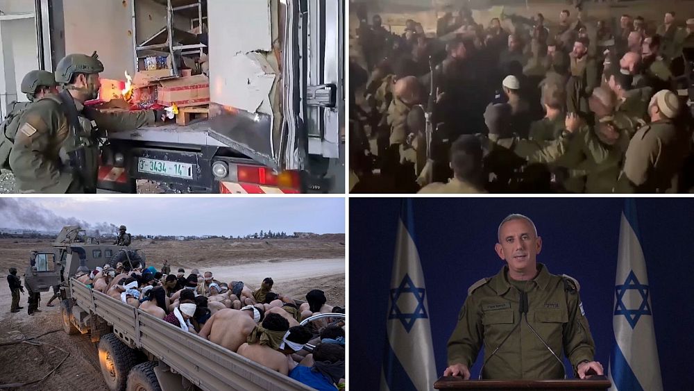 شاهد: جنود إسرائيليون يخربون البيوت والمتاجر وينشدون أغانٍ عنصرية ضد الفلسطينيين في غزة