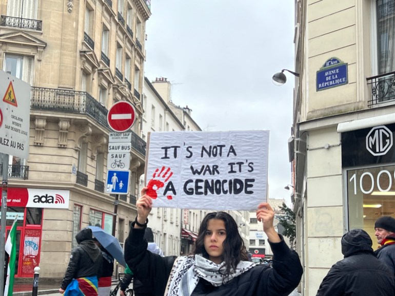 حراك شعبي في فرنسا للتنديد بالحرب المستمرة في قطاع غزة وتصاعد أفكار اليمين المتطرف