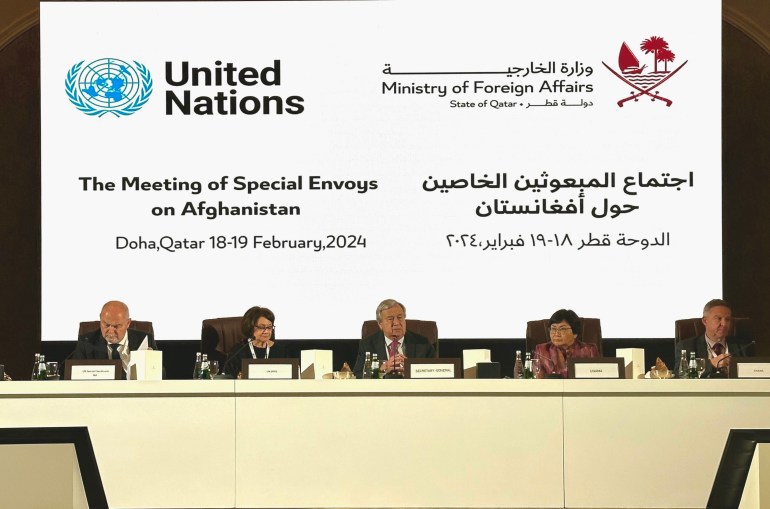 ١٨ فبراير ٢٠٢٤Share قطر تستضيف الاجتماع الثاني للمبعوثين الخاصين بشأن أفغانستان تحت رعاية الأمم المتحدة صفحه وزاره الخارجيه القطريه