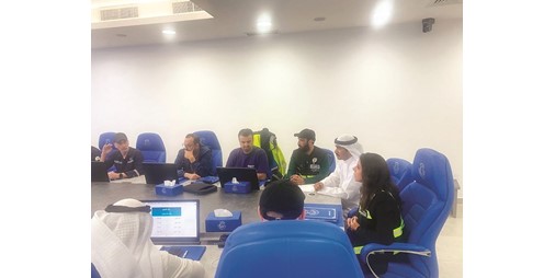 وزيرة الأشغال تتابع آخر تطورات الحالة المطرية من غرفة العمليات