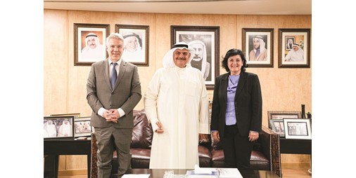 شركة علي عبدالوهاب المطوع التجارية استقبلت سفير الاتحاد السويسري لدى الكويت