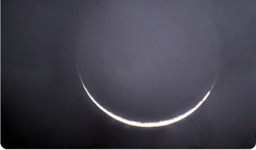 هلال رمضان يزين سماء المملكة