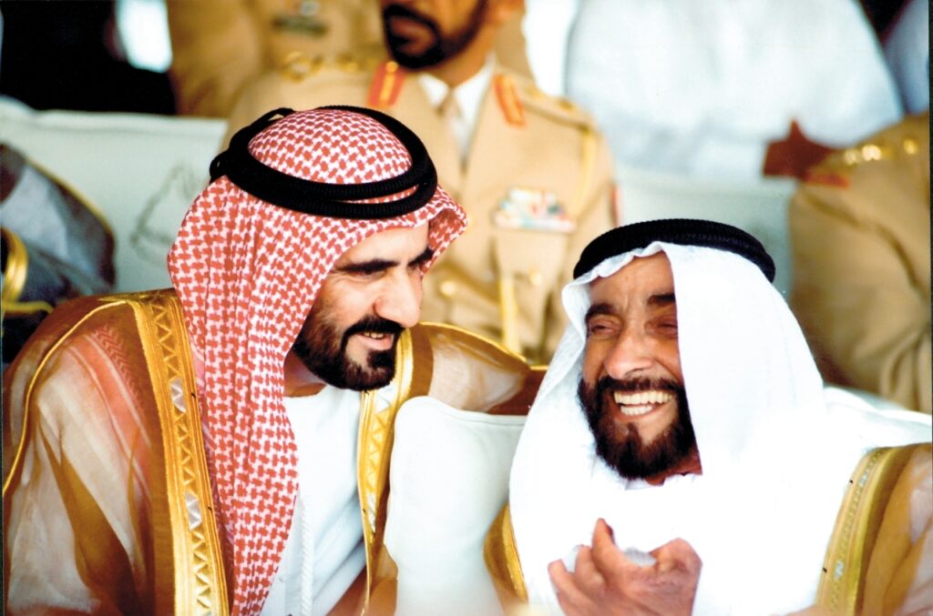 محمد بن راشد: زايد بنى للخير دولة