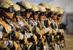 «حرس الحدود» يواصل تنفيذ الفرضيات العسكرية في التمرين المشترك «سيف السلام 12»