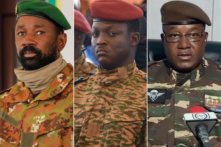 كومبو بوركينا فاسو النقيب إبراهيم تراوري النيجر عبد الرحمن تياني مالي أسيمي غويتا