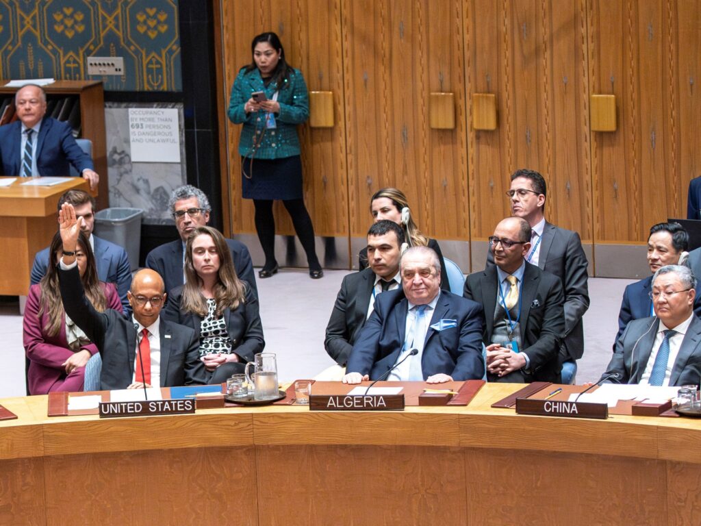 فيتو واشنطن.. حماس تندد والسلطة تدين وإسرائيل تهنئ