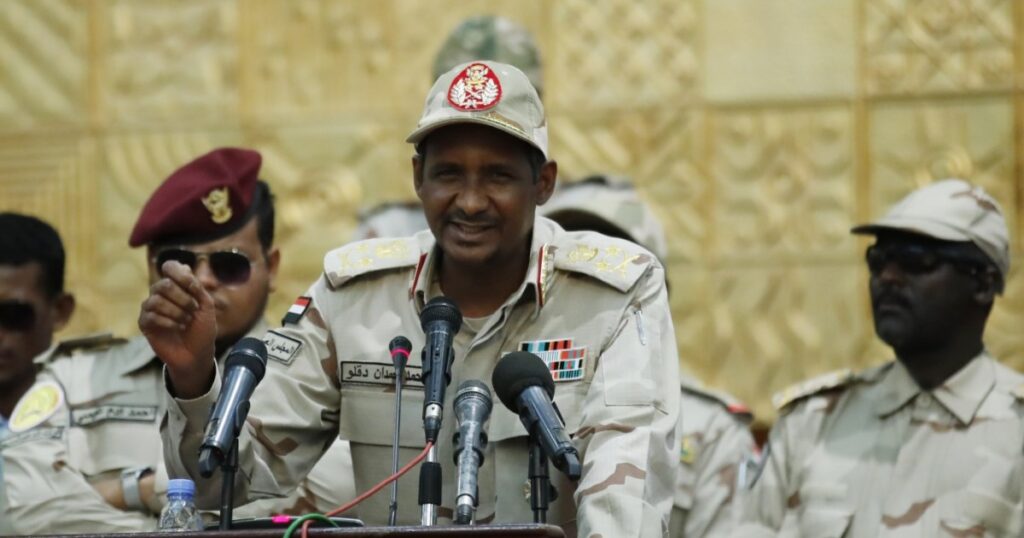 مطالبات بالكونغرس الأميركي بفرض عقوبات على حميدتي والدعم السريع