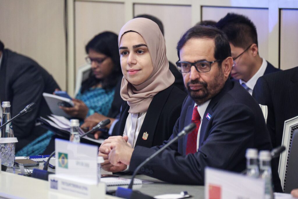 الشعبة البرلمانية الإماراتية تشارك في اجتماعات رؤساء لجان الشؤون الدولية لبرلمانات دول بريكس بموسكو
