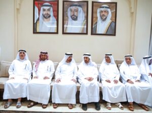 عبدالله بن سالم يعزي في وفاة شيخة الشامسي