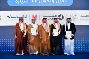 «الجبر» و«سمو» تقدمان 100 سيارة GMC لحفظ النعمة