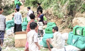 مساعدات إيوائية من «سلمان للإغاثة» إلى مديرية رازح بصعدة