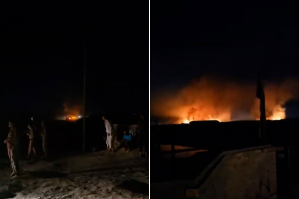 من الفاعل المستتر الذي ضرب قاعدة كالسو العراقية؟