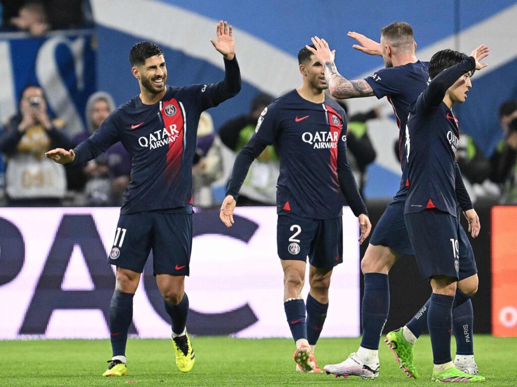 شاهد.. سان جيرمان يهزم مرسيليا ويقترب من الفوز بالدوري الفرنسي