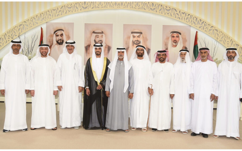 نهيان بن مبارك يحضر أفراح الخيلي