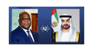 رئيس الدولة ورئيس الكونغو الديمقراطية يبحثان هاتفياً علاقات التعاون