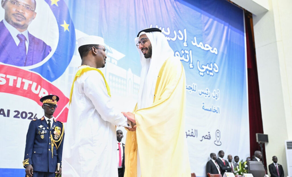 نيابةً عن رئيس الدولة.. شخبوط بن نهيان يحضر مراسم تنصيب رئيس تشاد