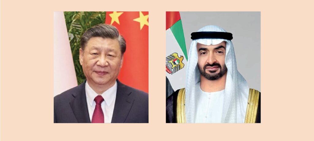 جرت لسموه مراسم استقبال رسمية.. الرئيس الصيني يستقبل رئيس الدولة