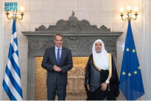 رئيس وزراء اليونان والعيسى يناقشان الموضوعات المشتركة بين البلدين