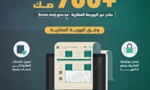 «العدل»: إصدار 700000 صك عبر البورصة العقارية