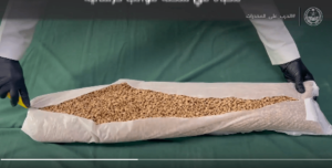 ضبط 4.8 مليون قرص من الإمفيتامين المخدر مخفية داخل شحنة قوالب خرسانية