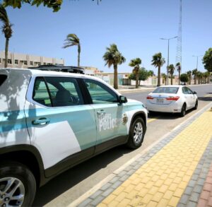 ضبط قائد مركبة ارتكب مخالفة التفحيط في ينبع
