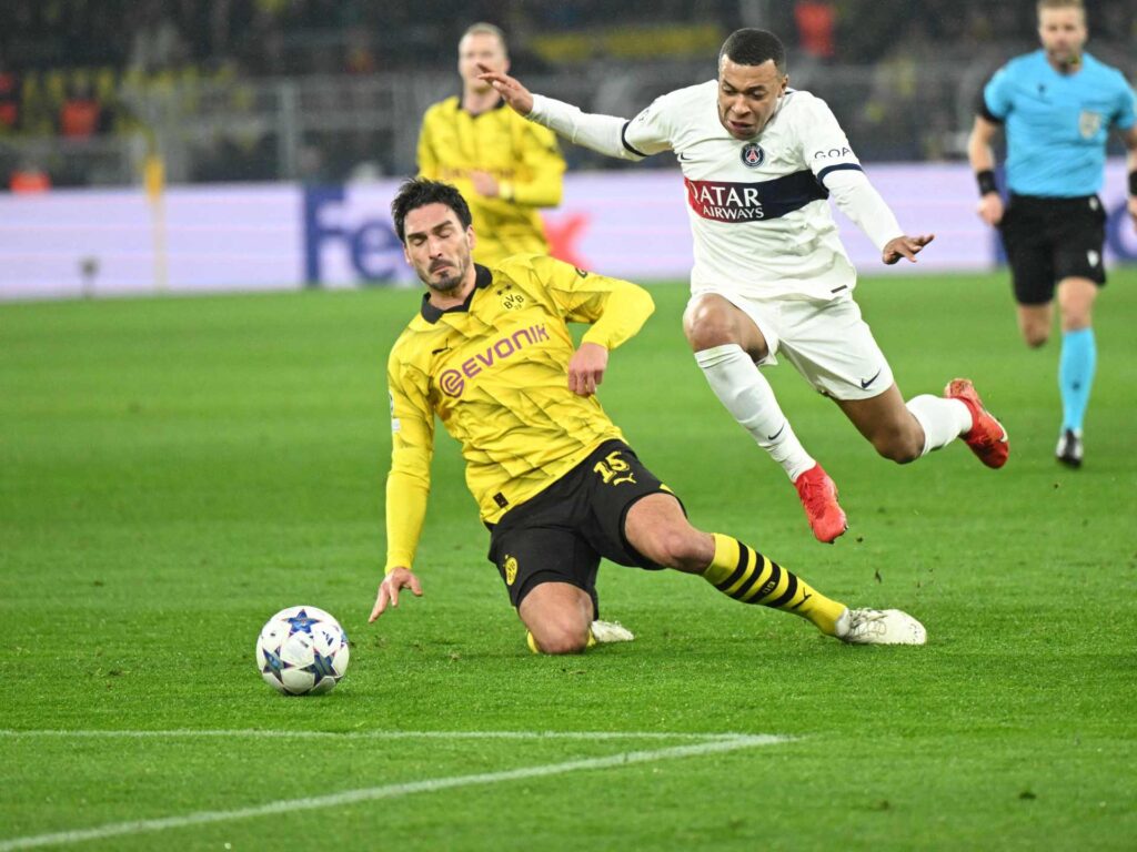 موعد مباراة بوروسيا دورتموند وسان جيرمان بنصف نهائي أبطال أوروبا والقنوات الناقلة