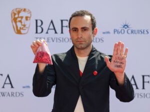 خالد عبد الله من على سجادة “بافتا” الحمراء: أوقفوا تسليح إسرائيل