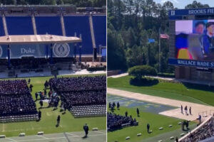 طلاب ينسحبون احتجاجا على خطاب نجم هوليود جيري ساينفيلد الداعم لإسرائيل