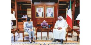 اليحيا: بحث والسفيرة الأميركية علاقات التعاون الثنائي