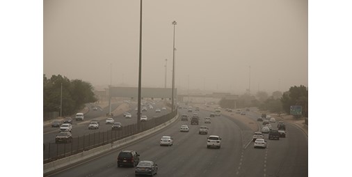 “الأرصاد”: طقس شديد الحرارة والرياح شمالية غربية مثيرة للغبار .. و”العظمى” 50