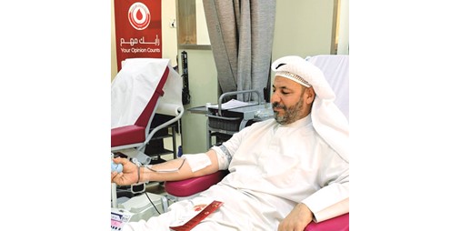 «الكويت للتأمين» تنظّم حملة للتبرع بالدم تحت شعار «تبرع بالدم.. أنقذ حياة»