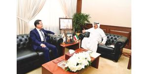 محافظ حولي بحث والسفير الصيني سبل توطيد علاقات الصداقة بين البلدين