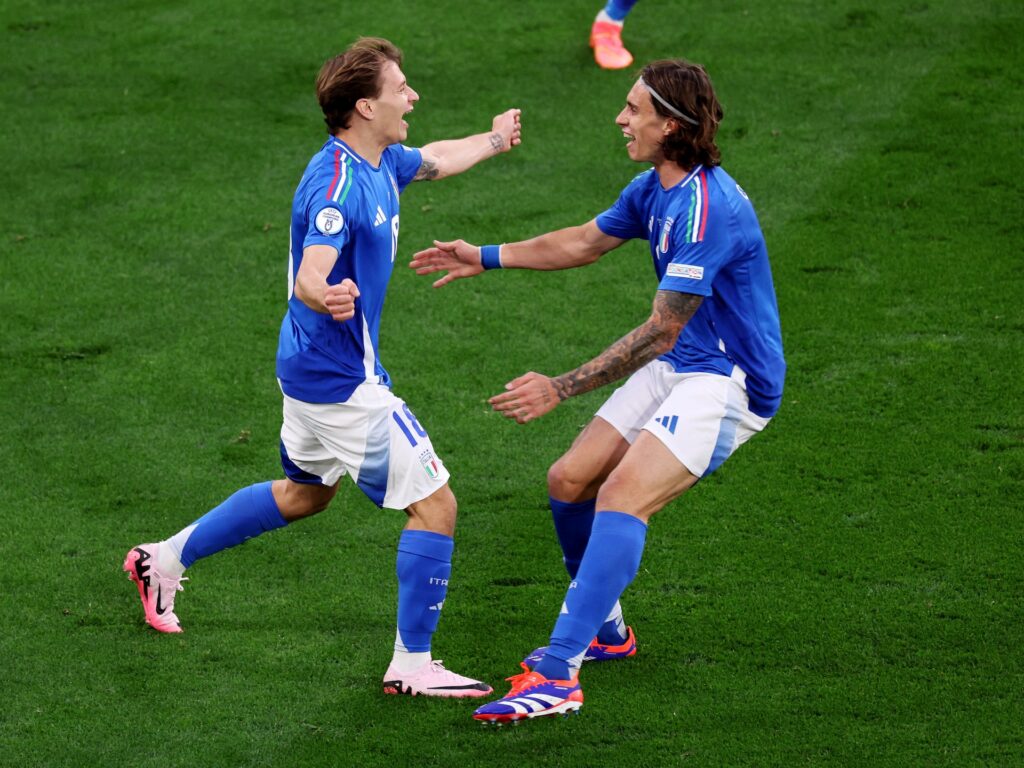 شاهد.. إيطاليا تتعافى من صدمة الهدف القياسي المبكر وتهزم ألبانيا في يورو 2024