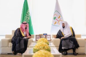 رئيس «المظالم» يستقبل رئيس «السوق المالية» ويبحثان التكامل الرقمي