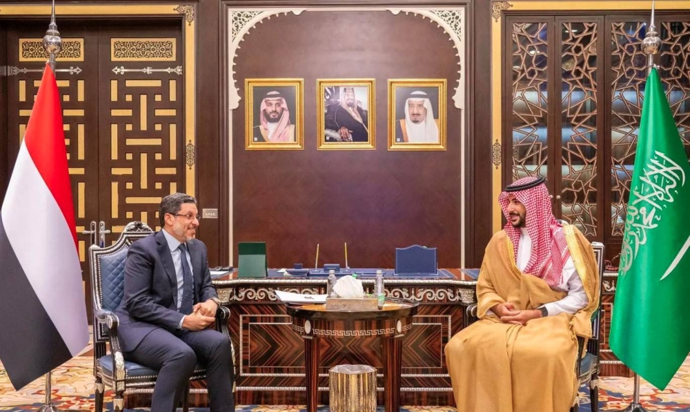 وزير الدفاع يلتقي رئيس مجلس الوزراء اليمني