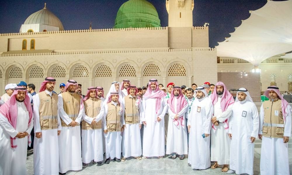 أكبر مكثِّف تبريد في العالم ورخام عازل للحرارة في المسجد النبوي