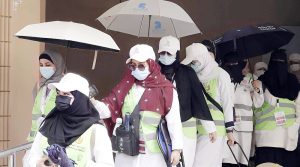 550 متطوعاً أسعفوا 26950 حاجاً في المشاعر