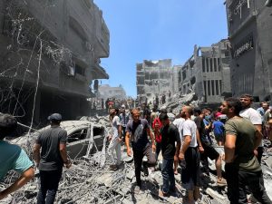 عشرات الشهداء بمجازر في مدينة غزة والاحتلال يواصل نسف المنازل برفح