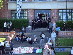 الشرطة البلجيكية تفض اعتصاما داعما لغزة بجامعة بروكسل الحرة