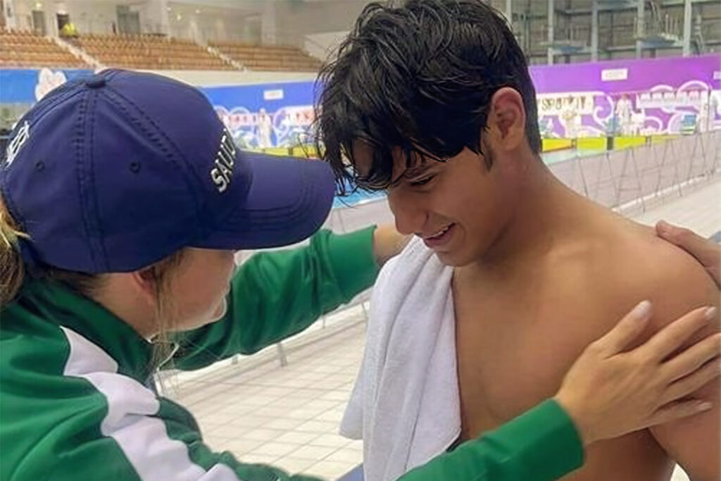 سباح عراقي ينسحب من نهائي بطولة عالمية رفضا لمشاركة إسرائيلي