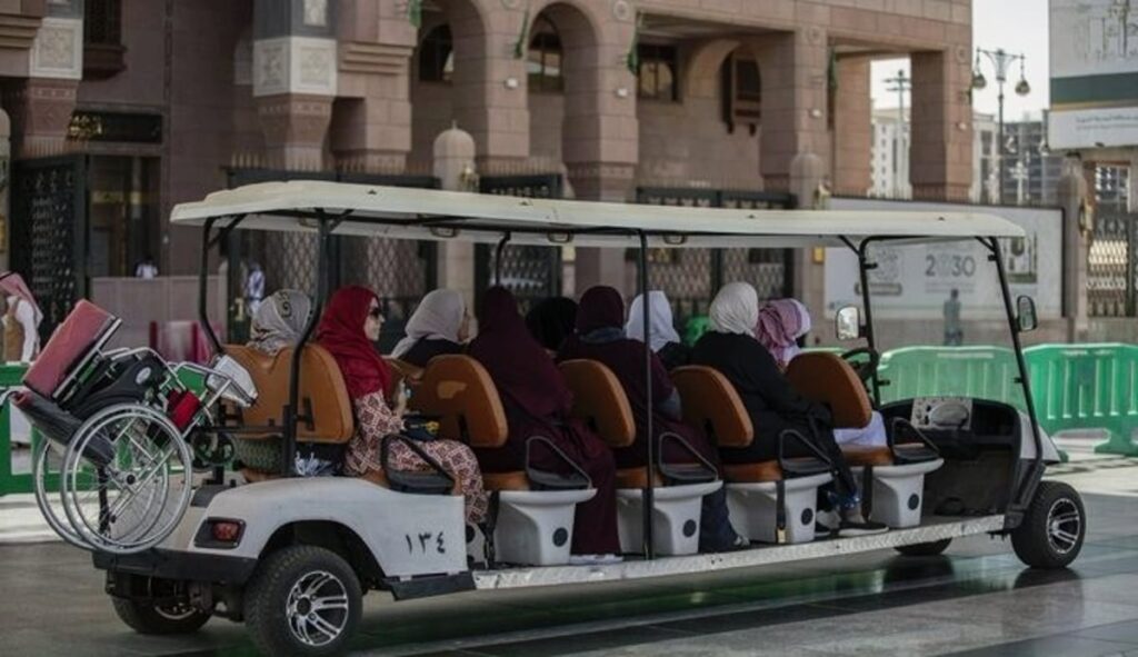 أكثر من 480 ألف مستفيد من خدمات التنقل في المسجد النبوي بالربع الأول 2024