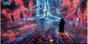 متحف "تيم لاب" بجدة التاريخية يجمع بين الفنون والتكنولوجيا والطبيعة