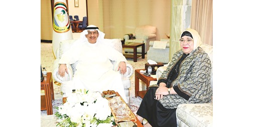 محافظ الجهراء بحث مع سفيرة إندونيسيا تعزيز العلاقات الثنائية في مختلف المجالات