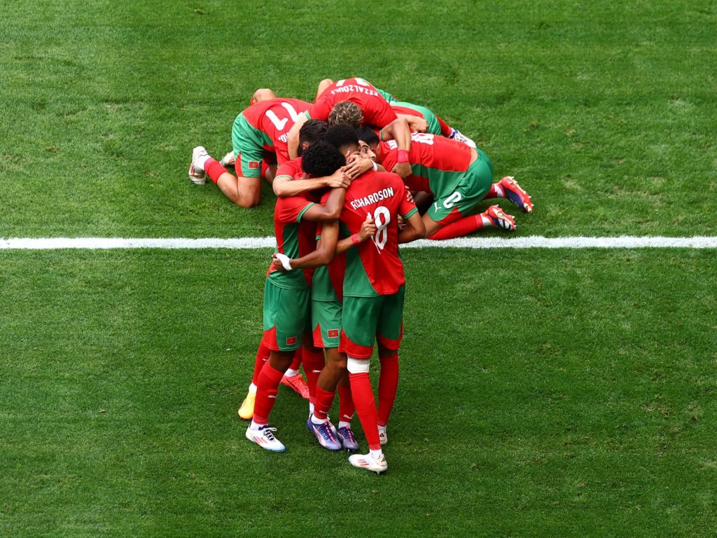 المنتخبات المتأهلة لربع نهائي أولمبياد كرة القدم وجدول المباريات