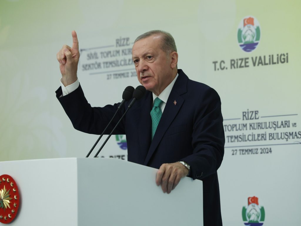 أردوغان: علينا تعزيز قوتنا لردع إسرائيل في فلسطين