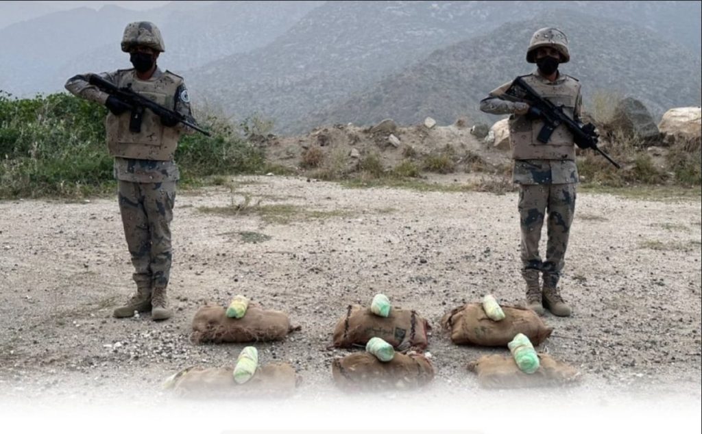 حرس الحدود بجازان يحبط تهريب 60 كيلوجرامًا من القات