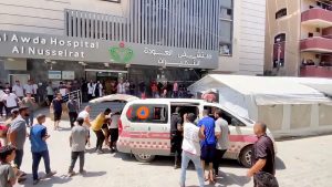 غارة إسرائيلية على مدرسة تابعة للأونروا في مخيم النصيرات