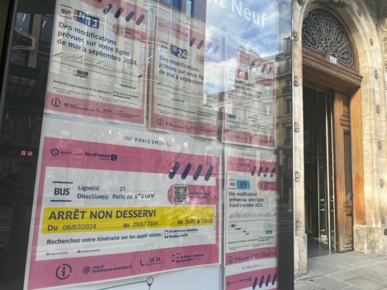 إلغاء عدد من خطوط الحافلات طوال فترة أولمبياد باريس