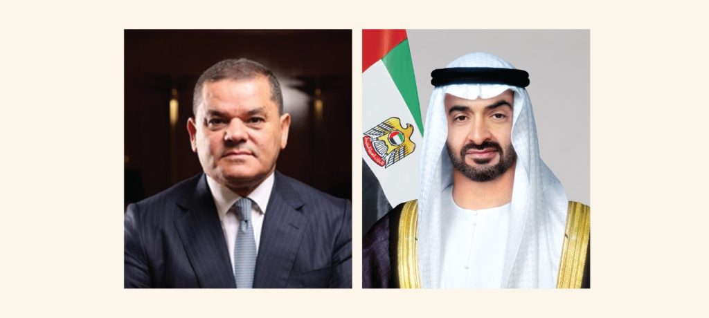 رئيس الدولة يعزي هاتفياً رئيس حكومة الوحدة الوطنية في ليبيا بوفاة نجله